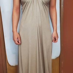 Gold prom dress circa 1975 size 3/4